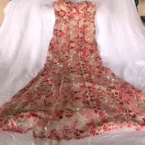 Very pretty/unique Embroidered Prom Dress